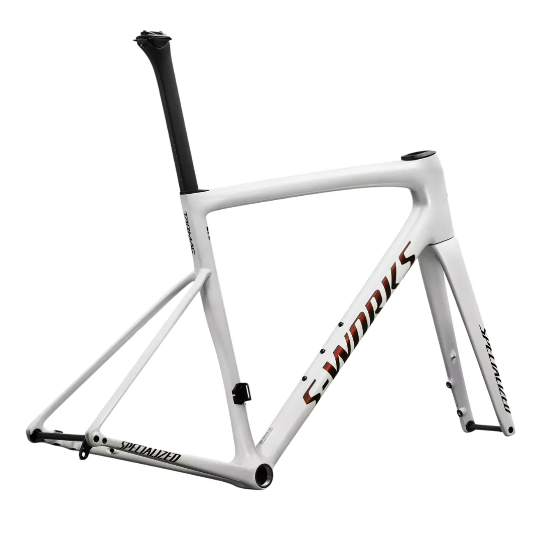 Telaio Specialized S-Works Tarmac SL8 - Bianco Rosso - Image 3