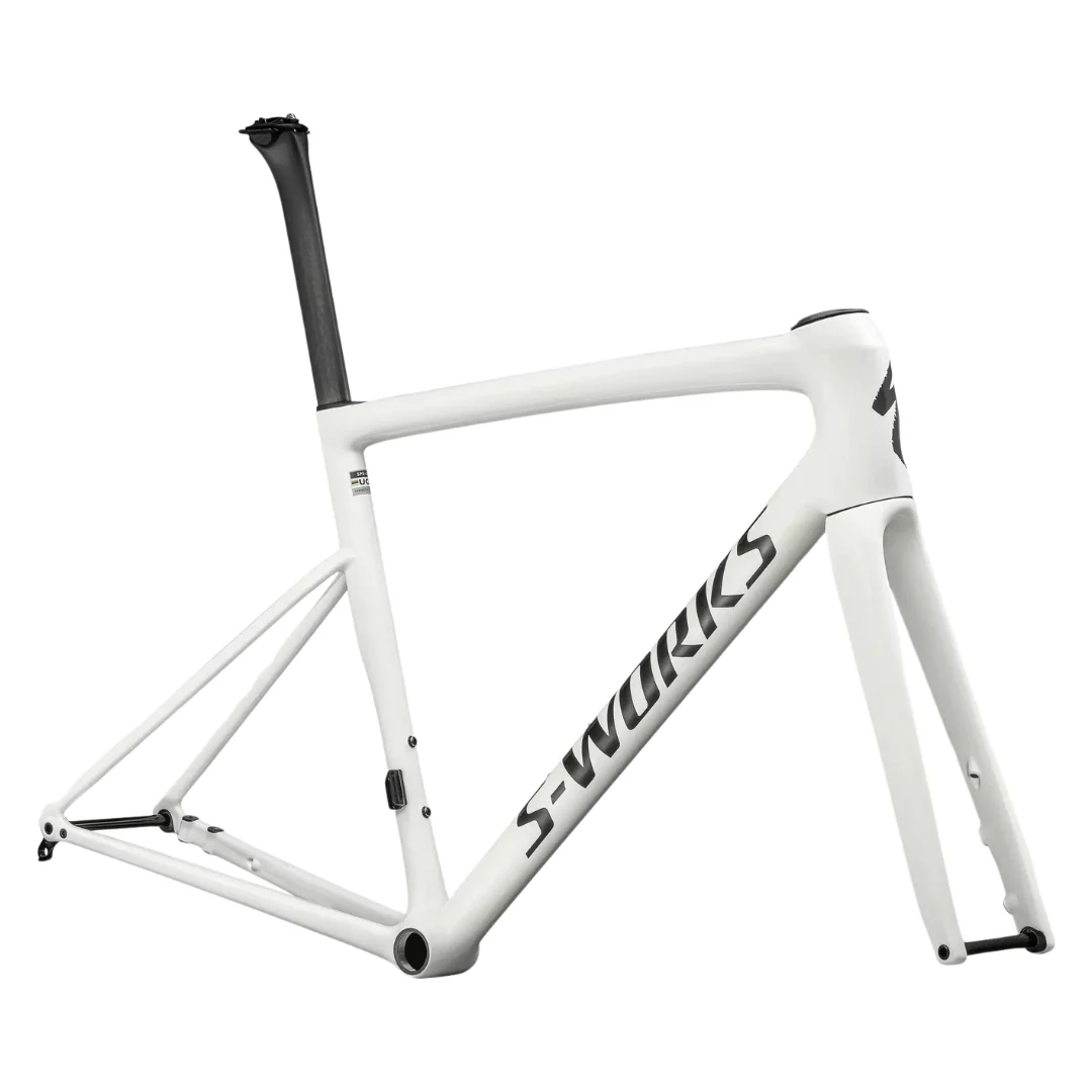 Telaio Specialized S-Works Tarmac SL8 - Bianco Perlato oro - Image 2