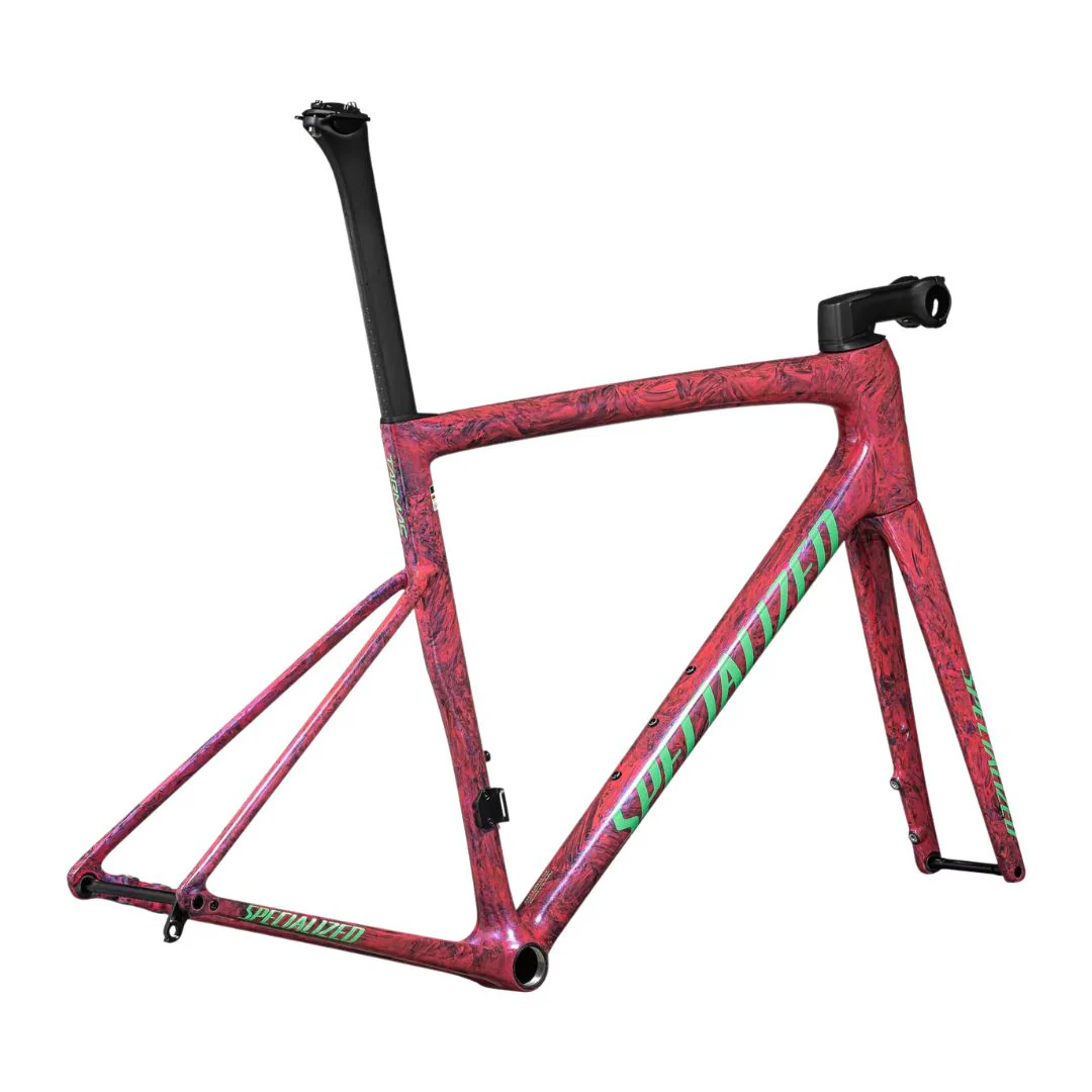 Telaio Specialized Tarmac SL8 - Rosa/Verde - Image 3